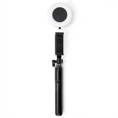 Emerge 2-in-1 Tripod Selfie Stick with LED Ring Light & Wireless Remote