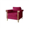 ChaletPosh Velvet Chair - 3 of 4