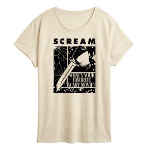 Women's - Scream - Knife Short Sleeve Graphic T-Shirt - 1 of 3