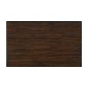 Vynxaria 1pc Transitional Nightstand - Classic Brown Finish, 3 Dovetail Drawers, Mango Veneer/Wood/Engineered Wood, Dark Bronze Pulls - 3 of 4