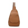 MKF Collection Cleisy M logo Embossed Vegan Leather Women’s Sling Bag by Mia K - 2 of 4