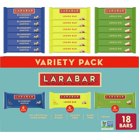 Larabar Fruit Variety Pack - 18ct/28.8oz : Target