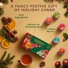 Gya Tea Co Christmas Collection Tea Gift Set (16 ct) - 7 Warm Flavors with Vanilla Chai, Peppermint, Berry Bliss, black, Cinnamon apple & Orange - 4 of 4
