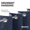 Deconovo Total Blackout Grommet Curtains, 2 Panels, OEKO-Certified - 3 of 4