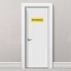 Unique Bargains Acrylic Self-Adhesive Smooth Home Business ENTRANCE Sign - 4 of 4