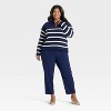 Women's Cozy Knit Polo Sweater - A New Day™ - 3 of 3