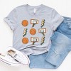 Simply Sage Market Women's Basketball Collage Short Sleeve Graphic Tee - 3 of 3