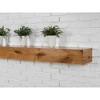 Mantels Direct Wallace Floating Wood Fireplace Mantel Shelf - 2 of 4