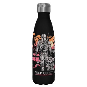 Star Wars The Mandalorian Hero's of the Galaxy Stainless Steel Water Bottle - 1 of 3