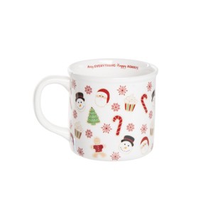 Gallerie II 16oz Merry Everything Happy Always Christmas Mug - 1 of 3