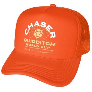 Harry Potter Harry Potter Quidditch Chaser Foam Trucker Cap Orange - 1 of 4