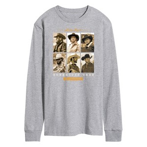 Men's - Yellowstone - Bunkhouse Crew Long Sleeve Graphic T-Shirt - 1 of 4