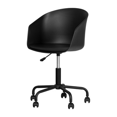 ejendom bungee jump forråde Flam Swivel Chair Black - South Shore : Target