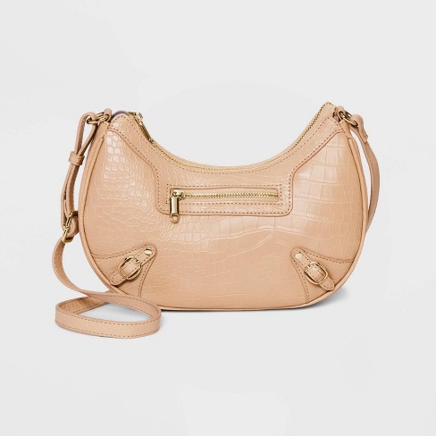 Crescent Shoulder Handbag - Wild Fable™ Tan