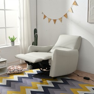 Power Recliner Chair with Wall Hugger Design, USB Charging Port and Retractable Footrest - 1 of 4