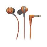 Audio-Technica Core Bass In-Ear Headphones (Orange)