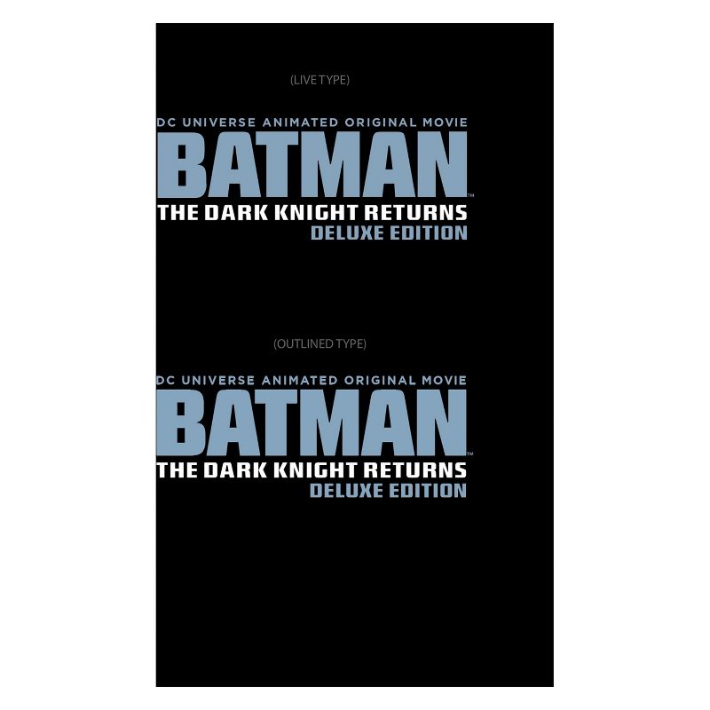 Batman: The Dark Knight Returns (Deluxe Edition) (2 Discs), 1 of 2
