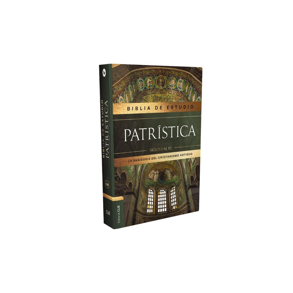 Rvr, Biblia de Estudio Patrística, Interior a DOS Colores, Tapa Dura, Palabras de Jesús En Rojo, Comfort Print - by Zondervan (Hardcover)