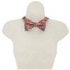 Men's Floral Printed 2.75" x 4.75" Adjustable 16" - 21" Self-Tie Bow Tie - 2 of 4