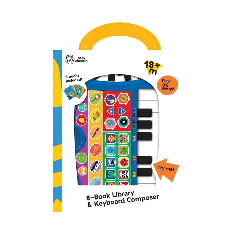 Baby Einstein My First Music Fun Keyboard Composer &#38; 8 Book Library Boxed Set - PI Kids, 1 of 16