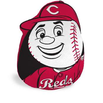 MLB Cincinnati Reds Plushie Mascot Throw Pillow