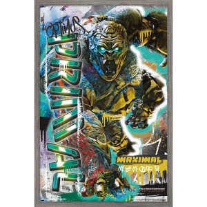 Trends International Hasbro Transformers: Rise of the Beasts - Optimus Primal Graffiti Framed Wall Poster Prints - 1 of 4
