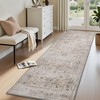 MontVoo Beige Oriental Washable Rug - 2 of 4