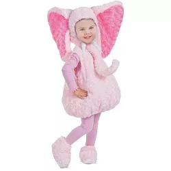 Halloween Express Toddler Girls' Elephant Costume - Size 18-24 Months - Pink