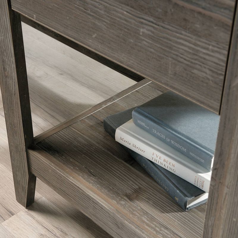 Summit Station L-Shaped Desk Pebble Pine - Sauder: Modern Home Office Furniture with File Storage & Cord Management, 6 of 9