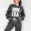 Simply Sage Market Mom Era Distressed Lightweight Garment Dyed Sweatshirt - 2 of 4