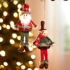 The Lakeside Collection Ready for Winter Woodsy Figure or Set of 2 Ornaments - 2 of 4