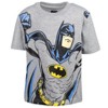 DC Comics Justice League Batman T-Shirt and French Terry Shorts Outfit Set Toddler to Big Kid - 2 of 4