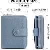 BEAFUP Small Wallet for Women - RFID Blocking Credit Card Holder Bifold Zipper Pocket Wallet with ID Window - 3 of 4