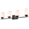 Millennium Lighting Durham 4 - Light Vanity in  Matte Black - 3 of 4