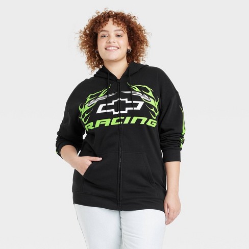 Women's Easy Logo Graphic Zip-Up Hoodie, Women's Clearance