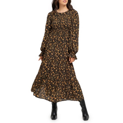 Target long 2025 sleeve dress