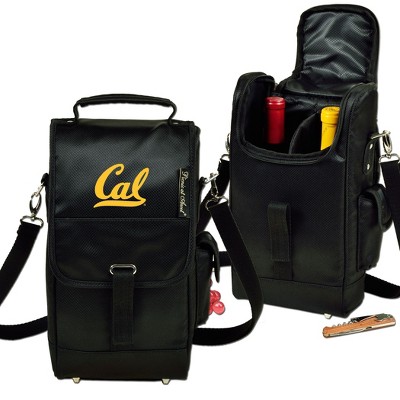 NCAA California Berkeley University Golden Bears Two Bottle Wine Tote w/Corkscrew