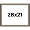 PosterPalooza | Weathered Black Picture Frame - UV Acrylic, Backing Board, Hanging Hardware Included - 2 of 4
