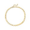 Ross-Simons 18kt Gold Over Sterling Jewelry Set: 3 Anklets Size 9 - 3 of 4