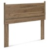 Full Aprilyn Panel Headboard Honey/Gray - Signature Design by Ashley: Reversible Cushion, Contemporary Style - 4 of 4
