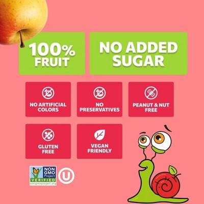 Bob Snail Apple Strawberry Fruit Rolls - 3.53oz/10ct