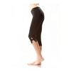Women's Roll Down Side Slinger Crop Pants - Hard Tail Forever - 4 of 4