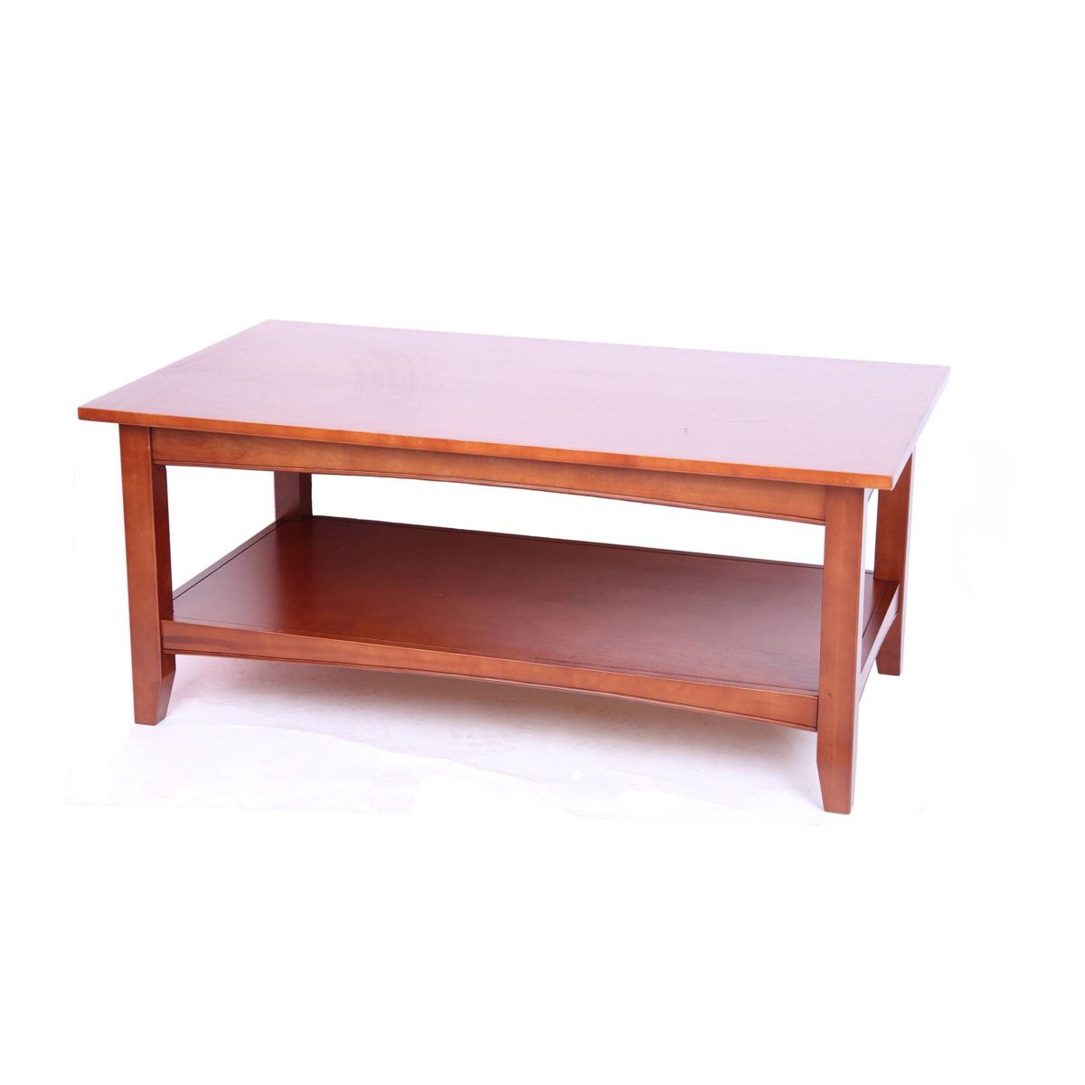 42" Shaker Cottage Wide Coffee Table Cherry - Alaterre Furniture - thumbnail 2