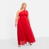 Rebdolls Women's Georgia Chiffon One Shoulder Maxi A Line Dress - 2 of 4