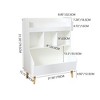 NicBex Kids Bookshelf,Multifunctional Book Rack,Toy Storage Organizer for Bedroom,Living Room - 3 of 4