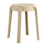 PAGED Set of 6 Stackable Round Stool,Plastic Stools for Home,Kitchen,Living Room,Restaurant - 3 of 4