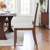 Mshliw Set of 4 Upholstered Dining Chairs, High Back Linen Fabric Kitchen Chairs with Solid Rubberwood Legs, Accent Chairs for Dining Room - 2 of 4