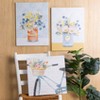 Transpac Indoor/Outdoor Floral Canvas Wall Art 3 Home Decorations Spring - 2 of 2