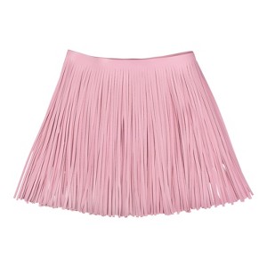 Unique Bargains Soft Faux Leather Double Side Fringe Trim for DIY Sewings - 1 of 4