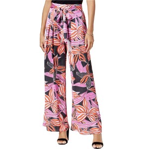 maison Jules Womens Printed Casual Wide Leg Pants - 1 of 1